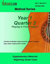 Bill Swick's Beginning Guitar Class Method - Quarter Three Guitar and Fretted sheet music cover